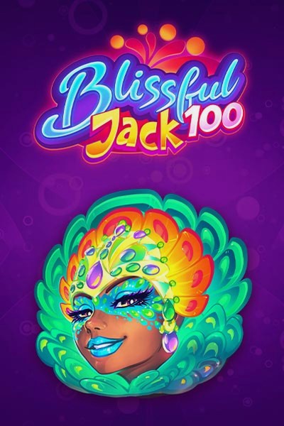 Omslag van de gokkast Blissfull Jack 100 in de Cleobetra Casino lobby