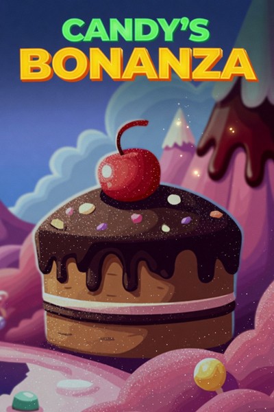 Omslag van de slot Candy's Bonanza in de Kingmaker Casino-lobby